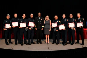 District 5 – Supervisor Kathryn Barger May 10, 2017 - L.A. County Fire Medal of Valor Awards. Photo by Martin Zamora / Board of Supervisors