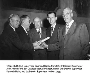 1952 Supervisor group photo