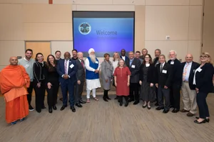 Supervisor Barger group photo at the "Faith Leaders Breakfast"
