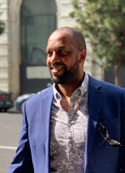 Zaid Gayle portrait photo.