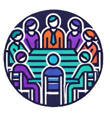 ESA people at roundtable icon