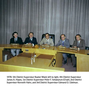 1978 Supervisor group photo