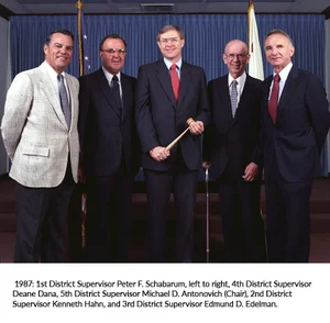 1987 Supervisor group photo