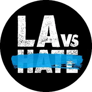 LA vs Hate logo.