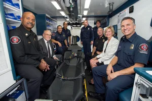 District 4 – Supervisor Janice Hahn Sept. 18, 2019 – South Bay Mobile Stroke Unit Press Conference. Photo by Diandra Jay / Board of Supervisors
