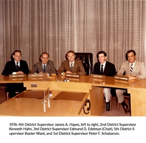 1977 Supervisor group photo