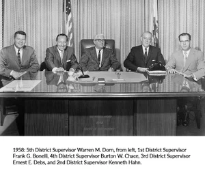 1958 Supervisor group photo