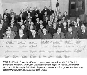 1941 Supervisor group photo