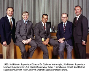 1982 Supervisor group photo