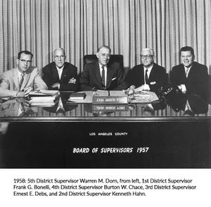 1957 Supervisor group photo