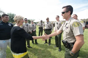 District 5 – Supervisor Kathryn Barger May 10, 2017 - L.A. County Fire Medal of Valor Awards. Photo by Martin Zamora / Board of Supervisors