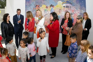 Supervisor Solis at the LAC Child Development Center Ribbon Cutting