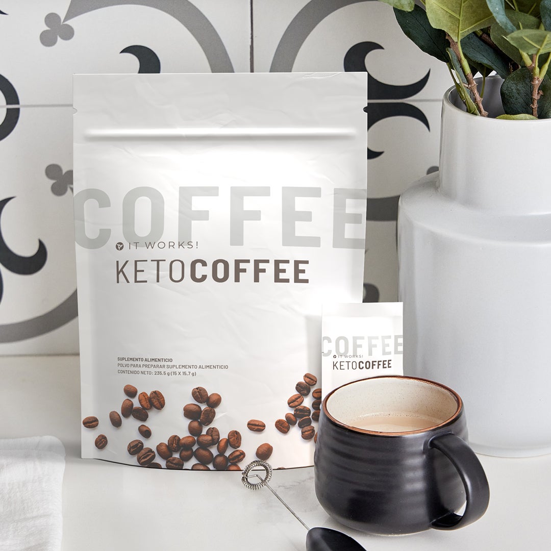 IT WORKS! KETOコーヒー（KETO COFFE）海外製品 : It Works! Keto Coffee® Vanilla Crème \u2013 MCTs \u0026 Grass