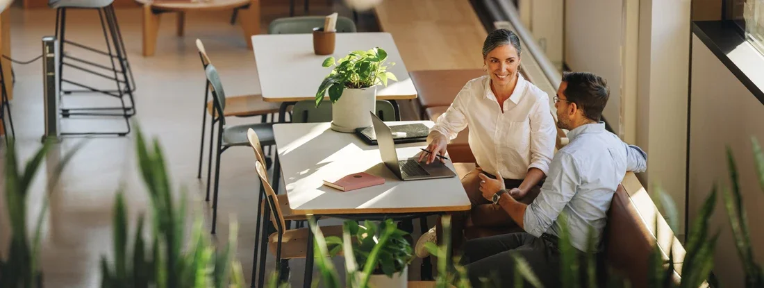 Business partners meeting in office space. Business Insurance in Boise, Idaho.