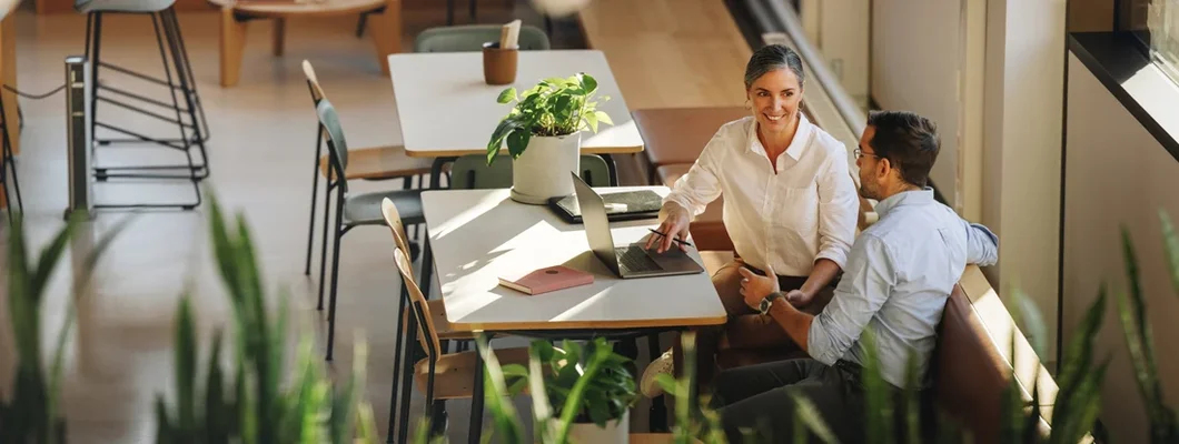 Business partners meeting in office space. Business Insurance in Boise, Idaho.