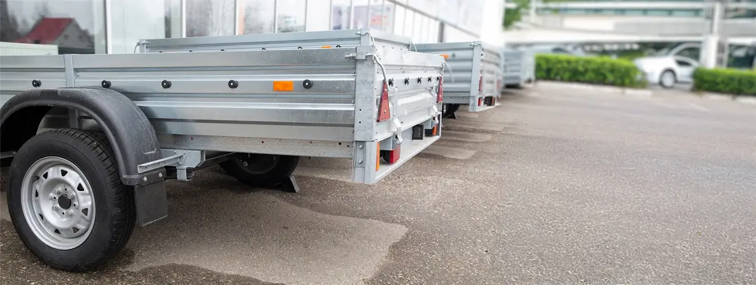 Trailers parked that are used for hauling general cargo or equipment. Find Trailer Coverage Cost Insurance.