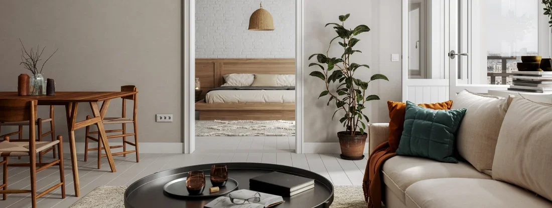 Scandinavian Style Apartment Interior. Does renters insurance cover bed bugs? 