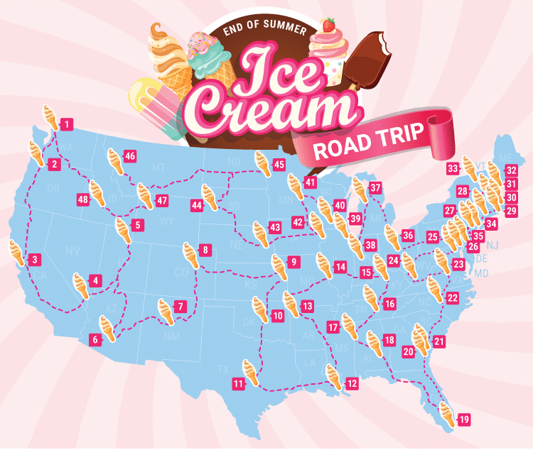 ice cream road trip