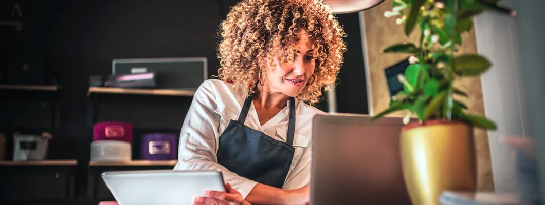 Business of flower shop with woman owner. How to Find the Best Business Insurance in Houlton, Maine.