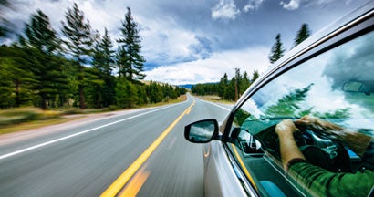 Road trip in a rental car on the roads of Sierra Nevada in California. Does my car insurance cover rentals?