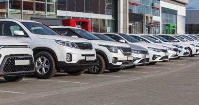 Cars For Sale Stock Lot Row. Best Used Cars Under $5,000.