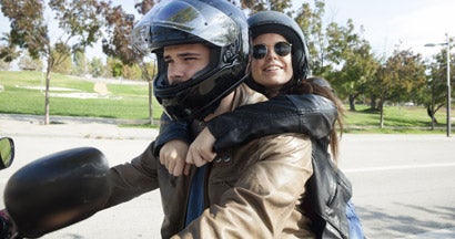 Motorcycle passenger tips for spring
