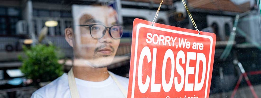 The owner of a small business shop came to closed the shop. Find New Jersey Business Interruption Insurance.