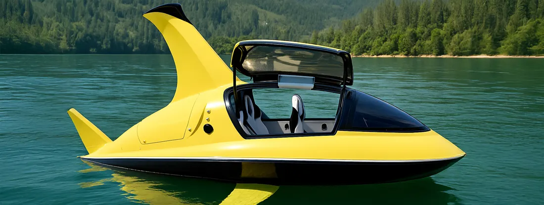 Yellow Submersible Personal Watercraft. Find Submersible PWC Insurance.