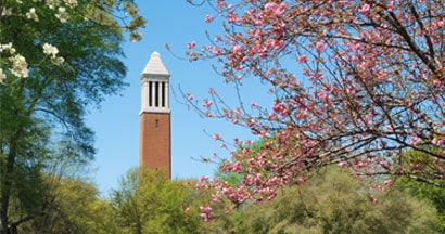 Alabama At Tuscaloosa belltower