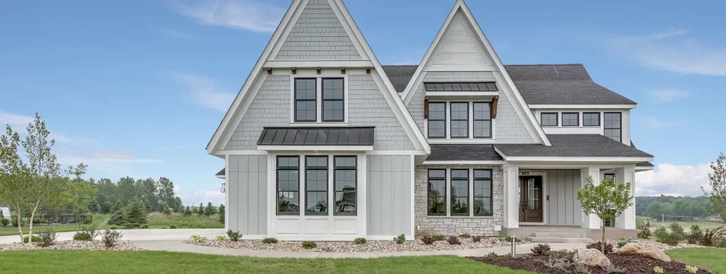 Landscaped property ready for new homeowners. How to Find the Best Homeowners Insurance in Upper Arlington, Ohio.