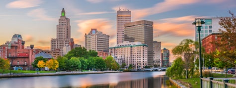 Providence, Rhode Island, River Skyline