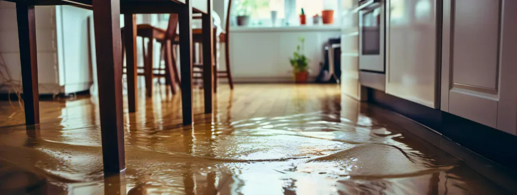 Flooded floor in kitchen area from water leakage. How much flood insurance do I need?