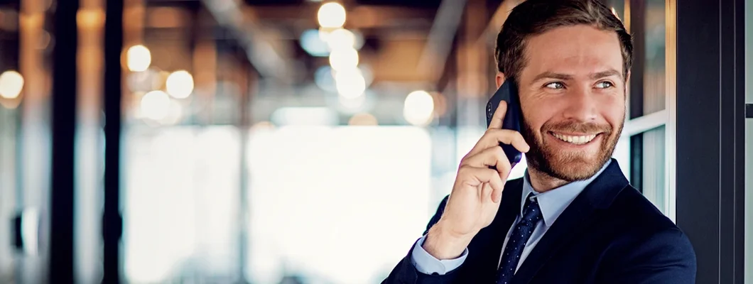 Portrait of businessman in an office. Business Insurance in Shorewood, Wisconsin.