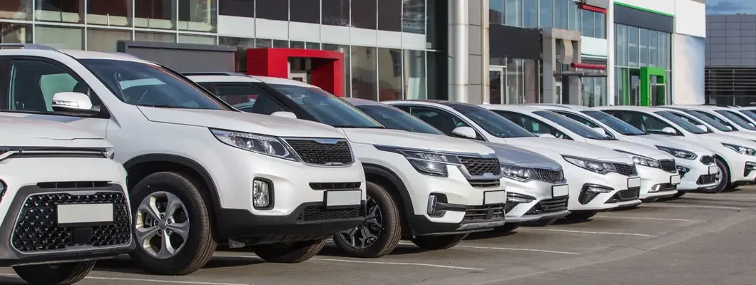 Cars For Sale Stock Lot Row. Best Used Cars Under $5,000.