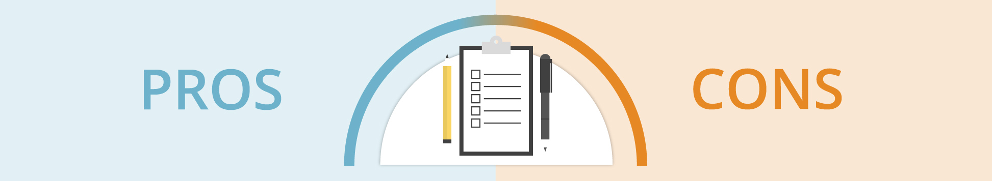 pros and cons graphic