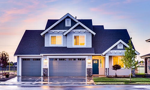 house in neighborhood