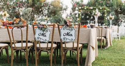 Falling in love - fall weddings