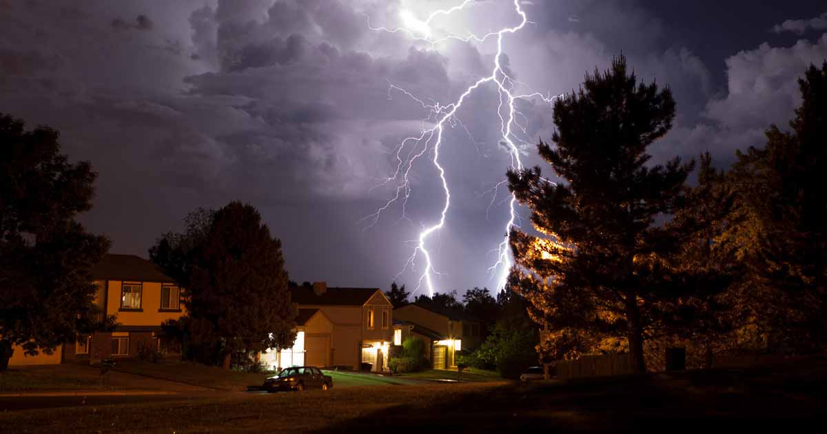 Does Insurance Cover Damage From Lightning Strikes? | Trusted Choice