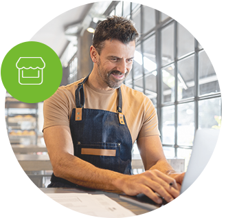 Small Business Insurance and Small Business Icon