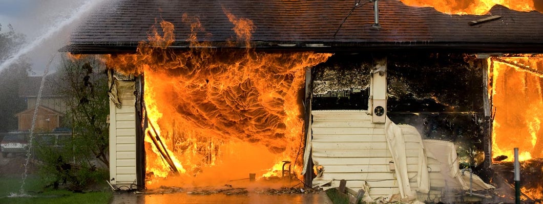 Fourth of July bonfire