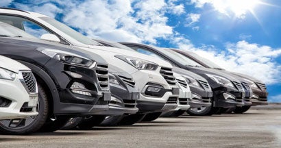 Cars For Sale Stock Lot Row. Can you lease a used car?