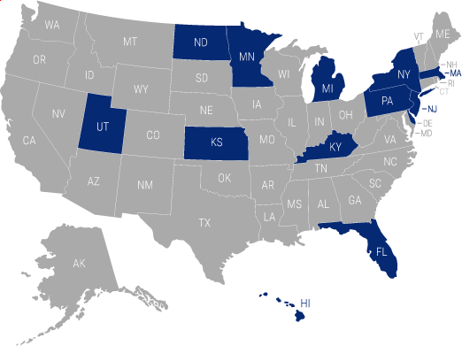 No fault states.  Personal Injury Protection