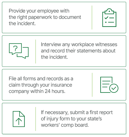 How to get workers compensation claims process started.