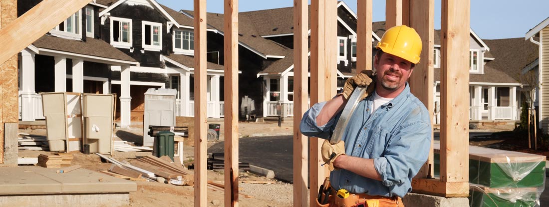 Contractors building new homes. Find Kentucky Builders Risk Insurance.