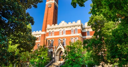Campus of Vanderbilt Unversity in Nashville, Tennessee
