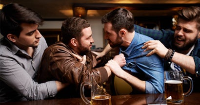 Friend fight at your place