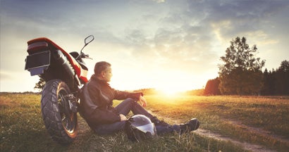 Motorcycle Only two wheels