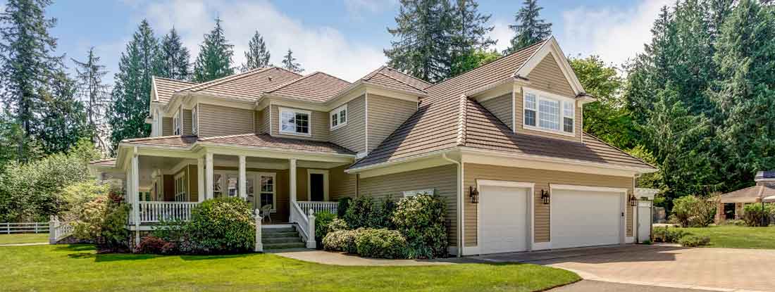 Large country home with wrap-around deck. How much home insurance do you need?