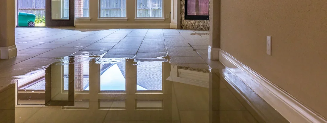 Apartment flooded after hurricane Harvey. Renters Insurance Catastrophes.