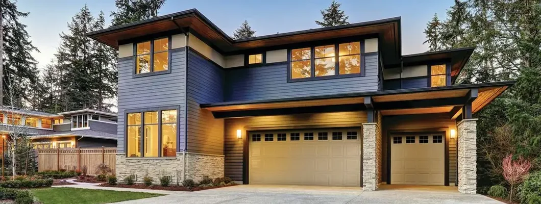 Luxurious new construction home. How to Find the Best Homeowners Insurance in Mercer Island, Washington.